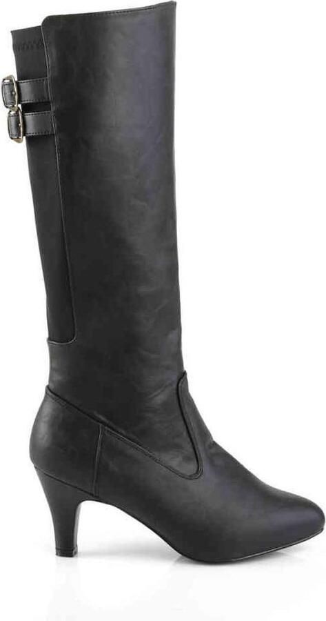 Pleaser Pink Label DIVINE-2018 Laarzen Paaldans schoenen 39 Shoes Zwart - Foto 2