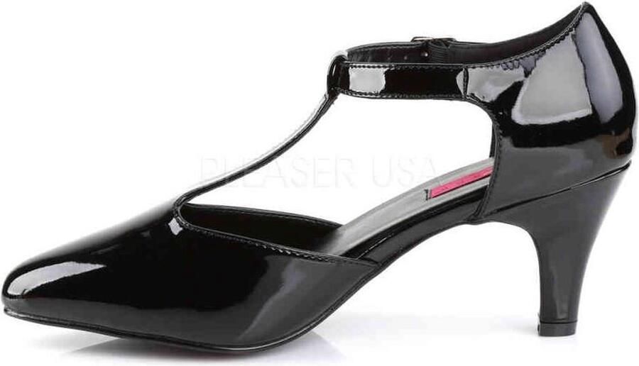 Pleaser Pink Label Pumps 40 Shoes DIVINE 415 Paaldans schoenen Zwart