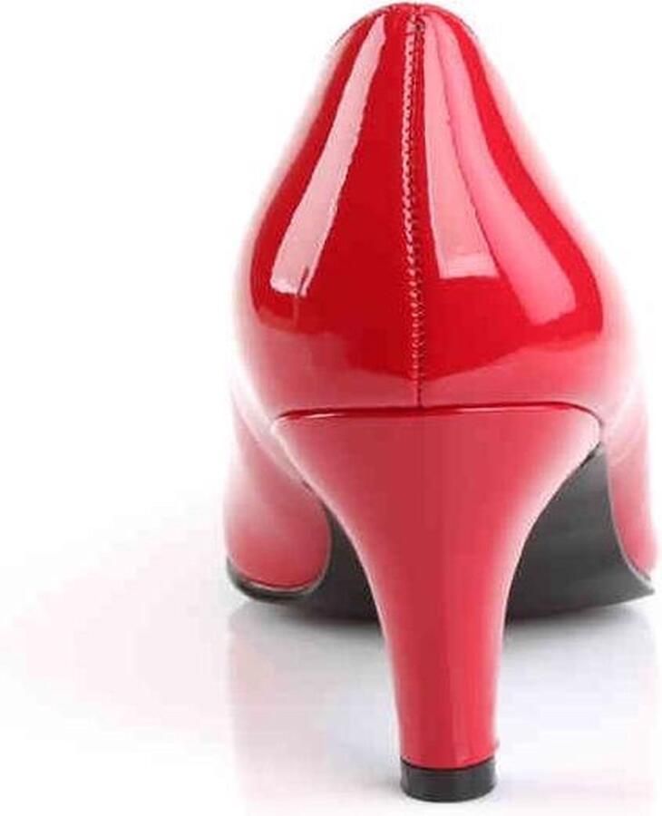 Pleaser Pink Label Pumps 40 Shoes DIVINE 420 Paaldans schoenen Rood