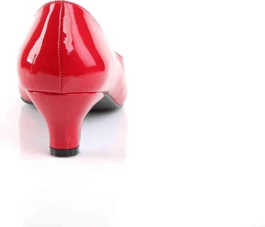 Pleaser Pink Label FAB-420 Pumps Paaldans schoenen 42 Shoes Rood