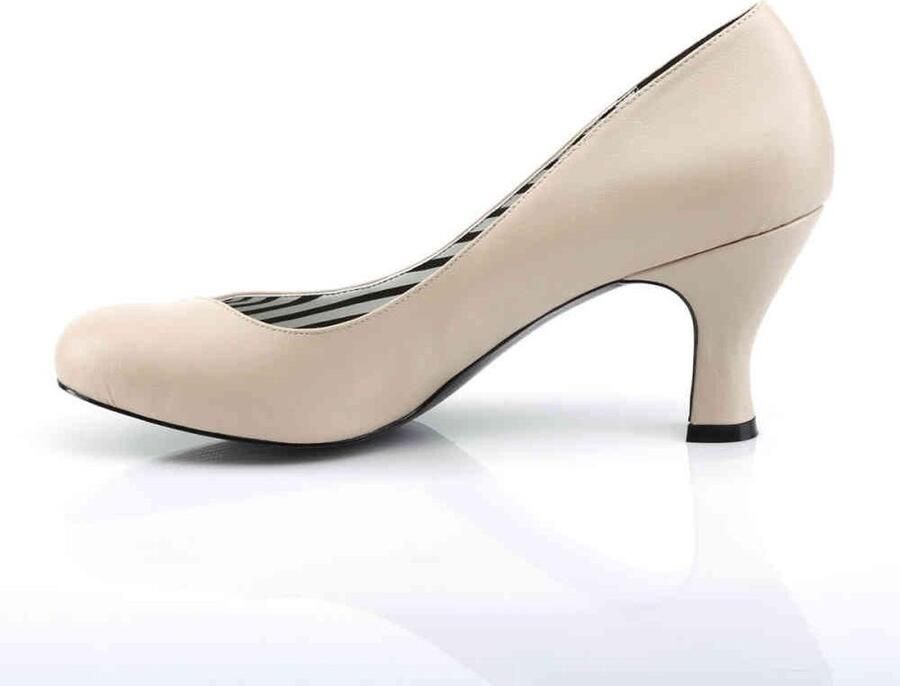 Pleaser Pink Label Pumps 42 Shoes JENNA 01 Creme - Foto 2