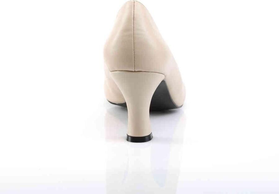 Pleaser Pink Label Pumps 42 Shoes JENNA 01 Creme - Foto 4
