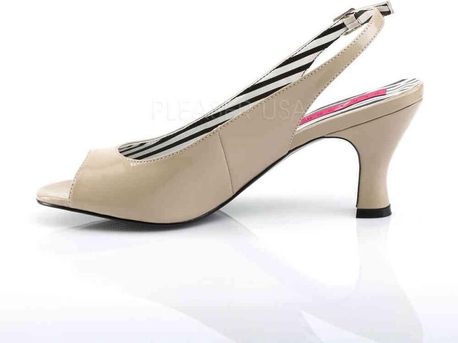 Pleaser Pink Label Pumps 47 Shoes JENNA 02 Paaldans schoenen Beige - Foto 2
