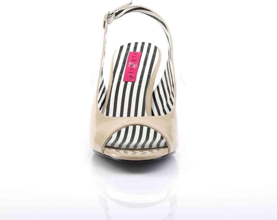 Pleaser Pink Label Pumps 41 Shoes JENNA 02 Paaldans schoenen Beige