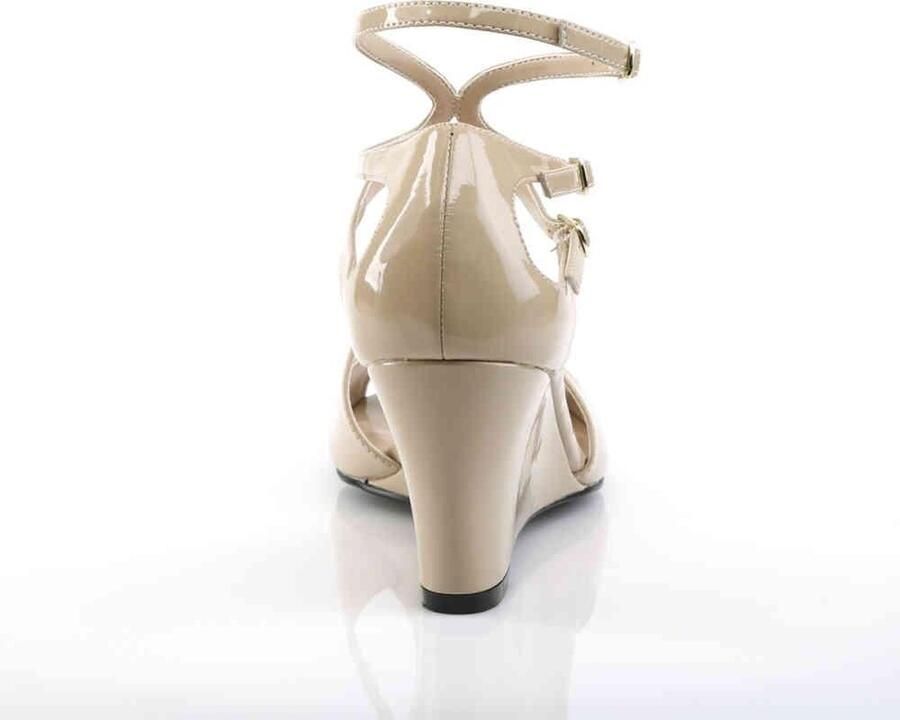 Pleaser Pink Label Hoge hakken 45 Shoes KIMBERLY 04 Beige - Foto 4