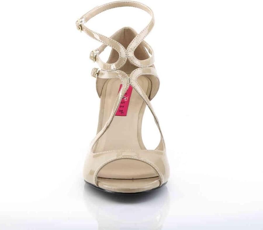 Pleaser Pink Label Hoge hakken 44 Shoes KIMBERLY 04 Beige