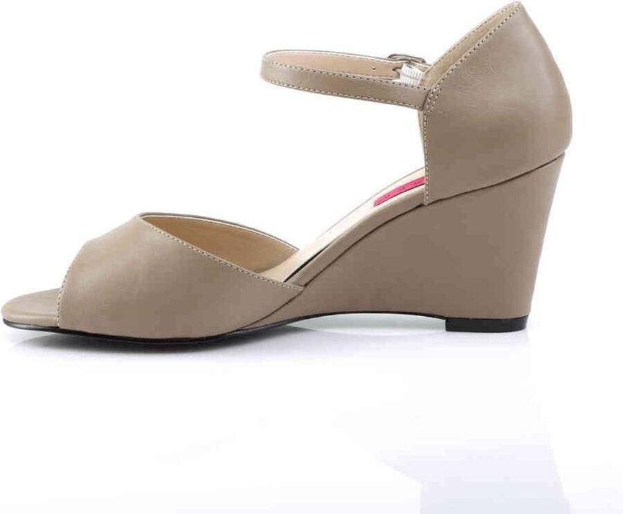 Pleaser Pink Label Hoge hakken 40 Shoes KIMBERLY 05 Beige Creme - Foto 4