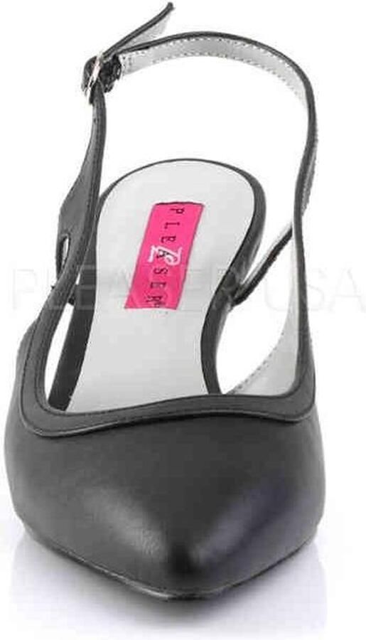 Pleaser Pink Label Pumps 41 Shoes KITTEN 02 Paaldans schoenen Zwart - Foto 2