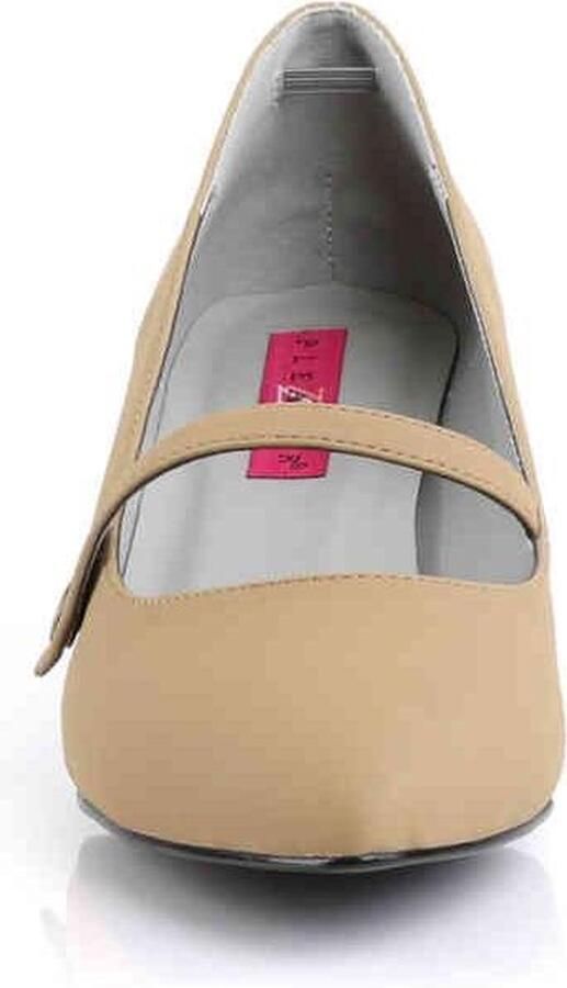 Pleaser Pink Label Pumps 42 Shoes KITTEN 03 Paaldans schoenen Beige Creme - Foto 3