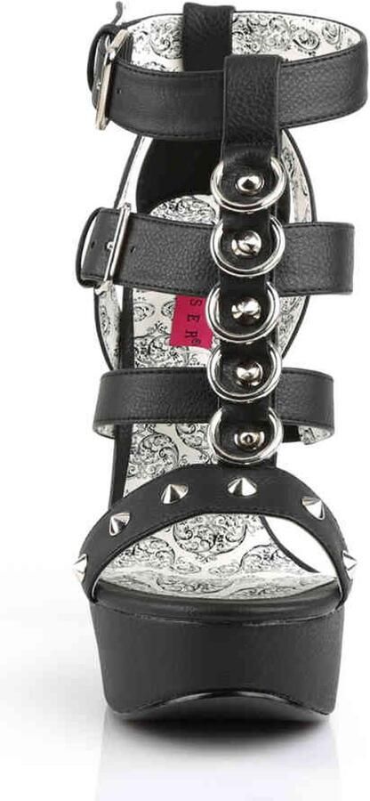 Pleaser Pink Label TEEZE-42W Hoge hakken 42 Shoes Zwart - Foto 4