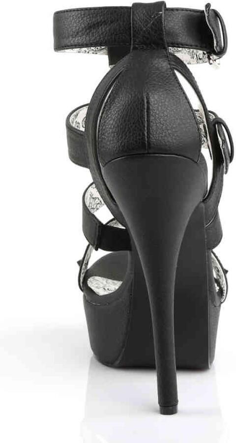 Pleaser Pink Label TEEZE-42W Hoge hakken 42 Shoes Zwart - Foto 3