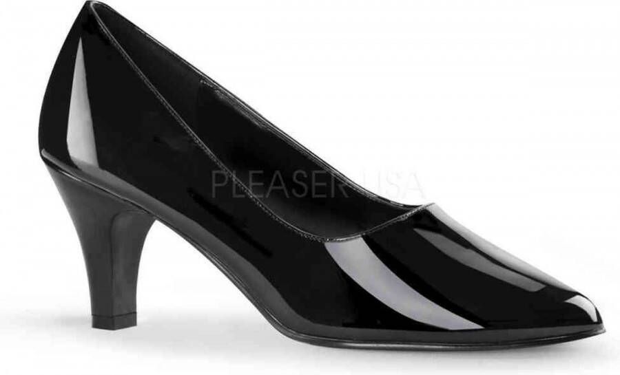 Pleaser Pink Label Pumps 39 Shoes DIVINE 420 Paaldans schoenen Zwart