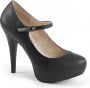 Pleaser Pink Label Pumps 47 Shoes CHLOE 02 Paaldans schoenen Zwart - Thumbnail 3
