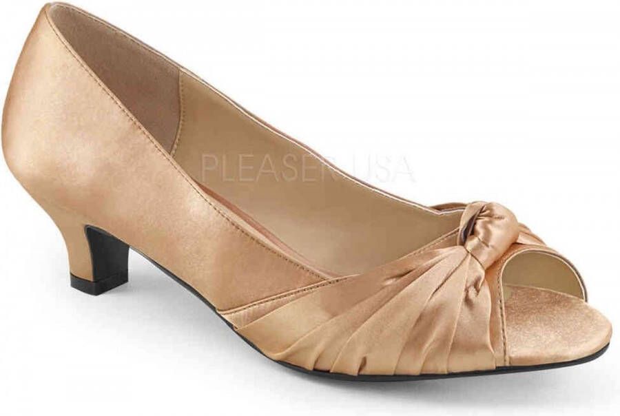 Pleaser Pink Label Pumps 41 Shoes FAB 422 Paaldans schoenen Creme