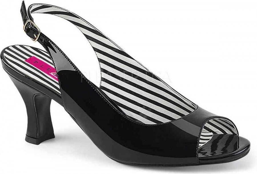 Pleaser Pink Label Pumps 41 Shoes JENNA 02 Paaldans schoenen Zwart