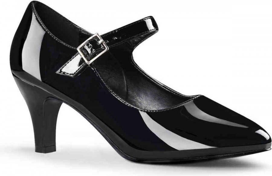 Pleaser Pink Label Pumps 42 Shoes DIVINE 440 Paaldans schoenen Zwart