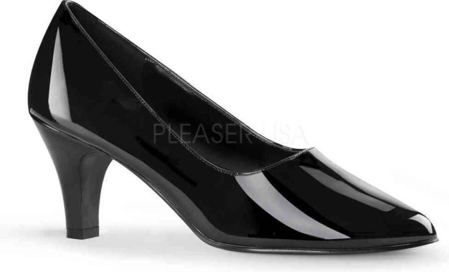 Pleaser Pink Label Pumps 44 Shoes DIVINE 420 Paaldans schoenen Zwart - Foto 1