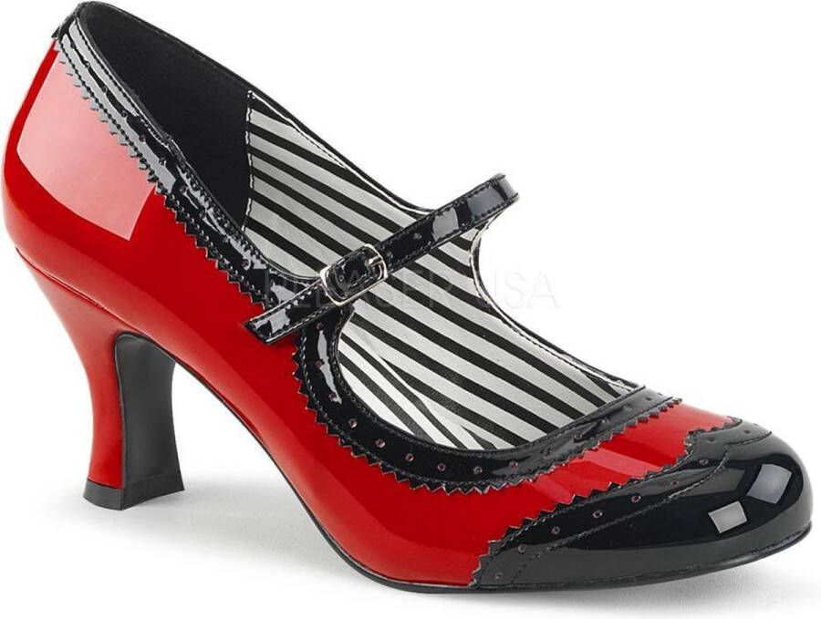 Pleaser Pink Label Pumps 44 Shoes JENNA 06 Paaldans schoenen Rood