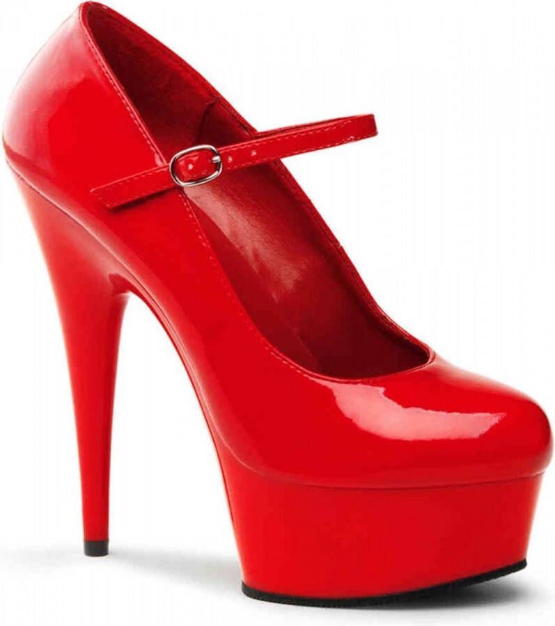 Pleaser Plateau hakken 36 Shoes DELIGHT 687 Rood