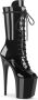 Pleaser Plateau Laarzen 42 shoes FLAMINGO 1051 Paaldans schoenen Zwart - Thumbnail 6