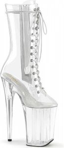 Pleaser . Plateau Laarzen 37 Shoes INFINITY 1050C Transparant