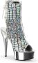 Pleaser Plateau Laarzen 41 Shoes DELIGHT 1018HG Zilverkleurig - Thumbnail 1