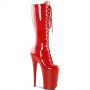 Pleaser Plateau Laarzen 39 Shoes INFINITY 2020 Paaldans schoenen Rood - Thumbnail 1