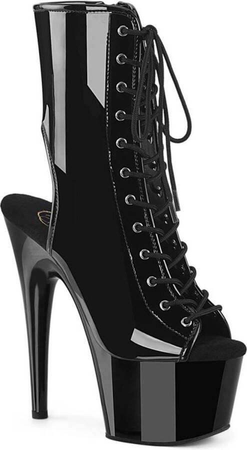 Pleaser Plateau Laarzen Paaldans schoenen 36 Shoes ADORE 1016 Zwart