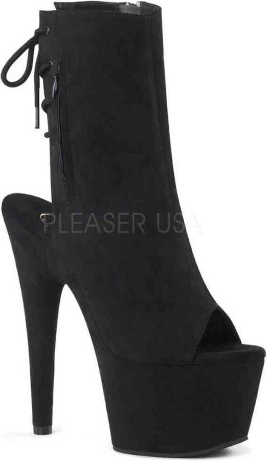 Pleaser Plateau Laarzen Paaldans schoenen 37 Shoes ADORE 1018FS Paaldans schoenen Zwart