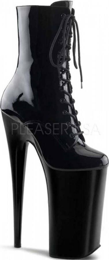 Pleaser Plateau Laarzen Paaldans schoenen 37 Shoes BEYOND 1020 Paaldans schoenen Zwart