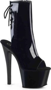 Pleaser Plateau Laarzen Paaldans schoenen 37 Shoes SKY 1018 Paaldans schoenen Zwart