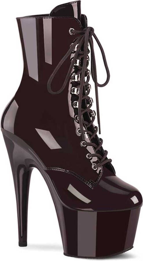 Pleaser Plateau Laarzen Paaldans schoenen 40 Shoes ADORE 1020 Bruin