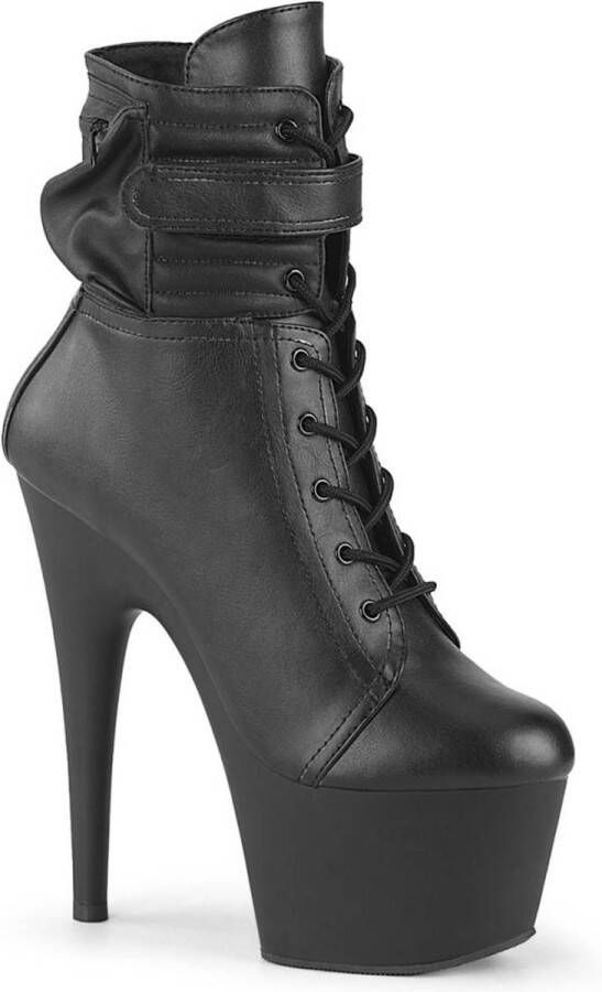 Pleaser Plateau Laarzen Paaldans schoenen 40 Shoes ADORE 1020POUCH Zwart