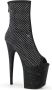Pleaser Plateau Laarzen Paaldans schoenen 42 Shoes FLAMINGO 1031GM Zwart - Thumbnail 2
