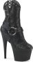 Pleaser Plateau Laarzen Paaldans schoenen 38 Shoes ADORE 1029RS Zwart - Thumbnail 1