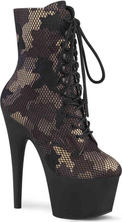 Pleaser Plateau Laarzen Paaldans schoenen 36 Shoes ADORE 1020CM Paaldans schoenen Zwart - Foto 1