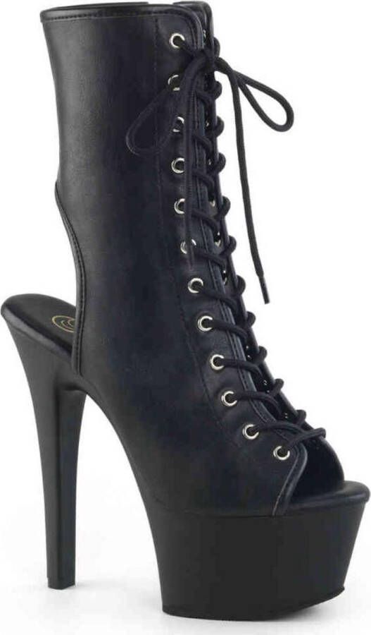 Pleaser Plateau Laarzen Paaldans schoenen 41 Shoes ASPIRE 1016 Paaldans schoenen Zwart - Foto 1