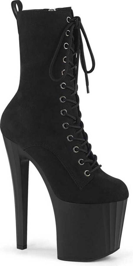 Pleaser ENCHANT-1040 Plateau Laarzen Paaldans schoenen 37 Shoes Zwart