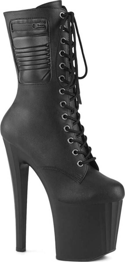 Pleaser ENCHANT-1040PK Plateau Laarzen Paaldans schoenen 40 Shoes Zwart