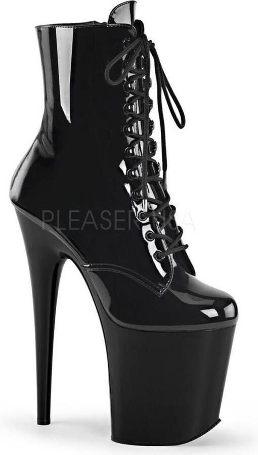 Pleaser Plateau Laarzen Paaldans schoenen 35 Shoes Flamingo 1020 Paaldans schoenen Zwart - Foto 1