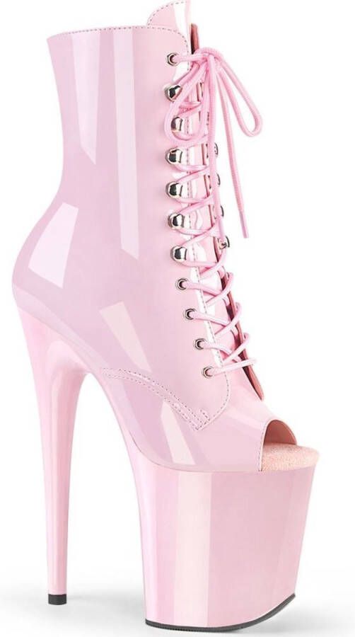 Pleaser Plateau Laarzen Paaldans schoenen 37 Shoes FLAMINGO 1021 Paaldans schoenen Roze - Foto 1