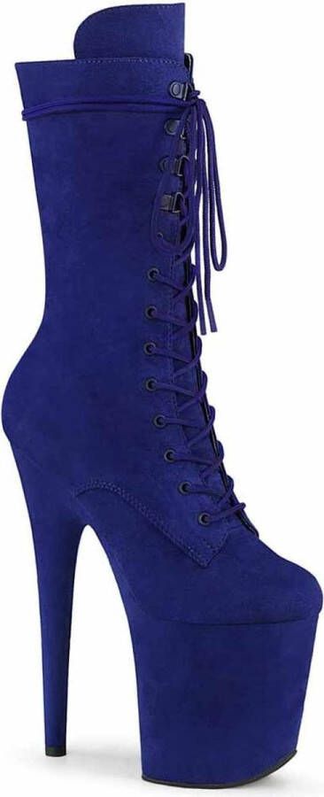 Pleaser FLAMINGO-1050FS Plateau Laarzen Paaldans schoenen Paaldans schoenen 39 Shoes Blauw