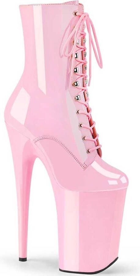 Pleaser Plateau Laarzen Paaldans schoenen 36 Shoes INFINITY 1020 Paaldans schoenen Roze - Foto 1