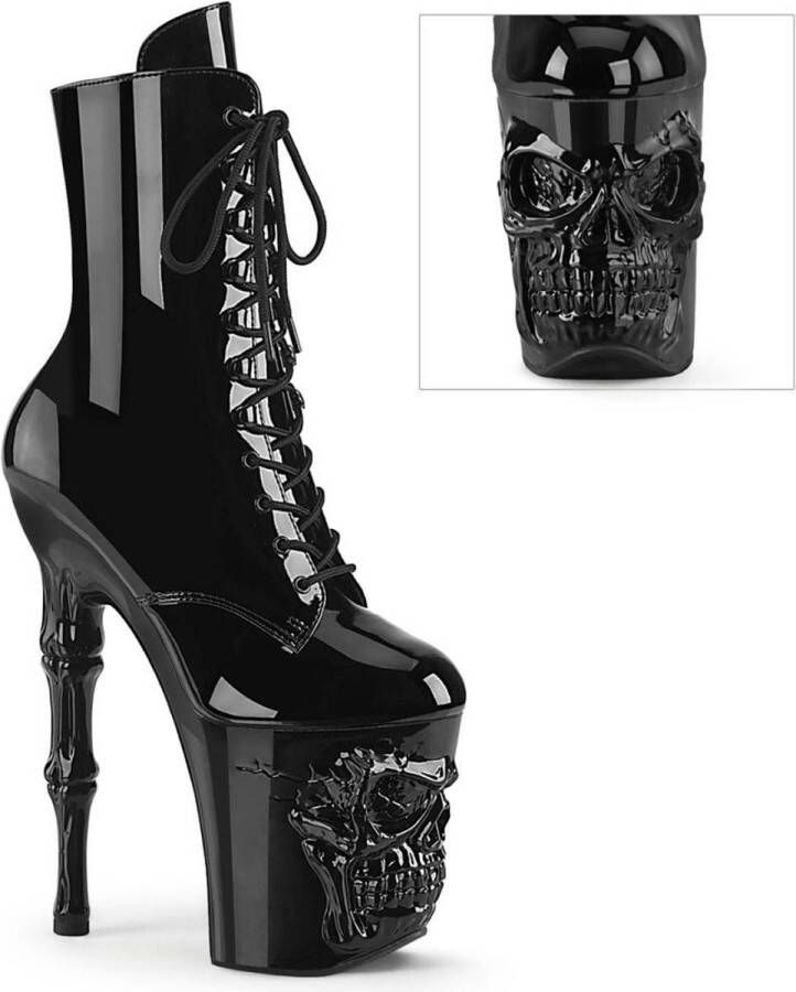 Pleaser Plateau Laarzen Paaldans schoenen 40 Shoes RAPTURE 1020 Zwart - Foto 1