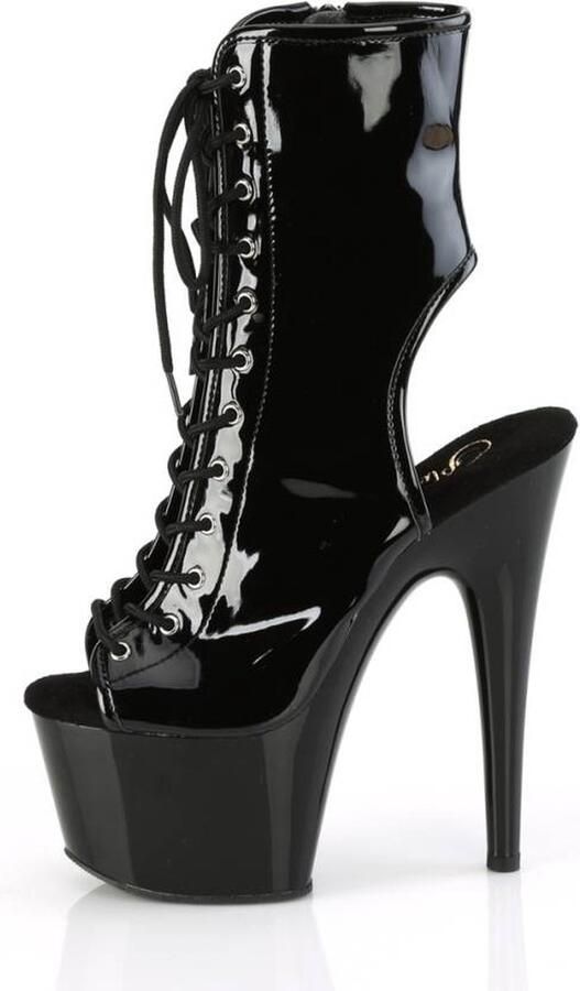 Pleaser Plateau Laarzen Paaldans schoenen 38 Shoes ADORE 1016 Zwart - Foto 2