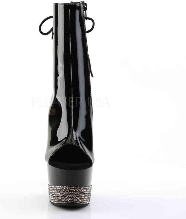 Pleaser ADORE-1018-3 Plateau Laarzen Paaldans schoenen Paaldans schoenen 35 Shoes Zwart - Foto 2