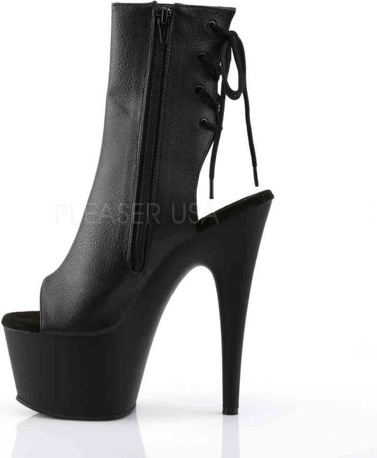 Pleaser Plateau Laarzen Paaldans schoenen 42 Shoes ADORE 1018 Paaldans schoenen Zwart