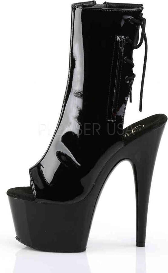 Pleaser Plateau Laarzen Paaldans schoenen 45 Shoes ADORE 1018 Paaldans schoenen Zwart - Foto 2