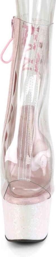 Pleaser Plateau Laarzen Paaldans schoenen 42 Shoes ADORE 1018C Paaldans schoenen Roze - Foto 4