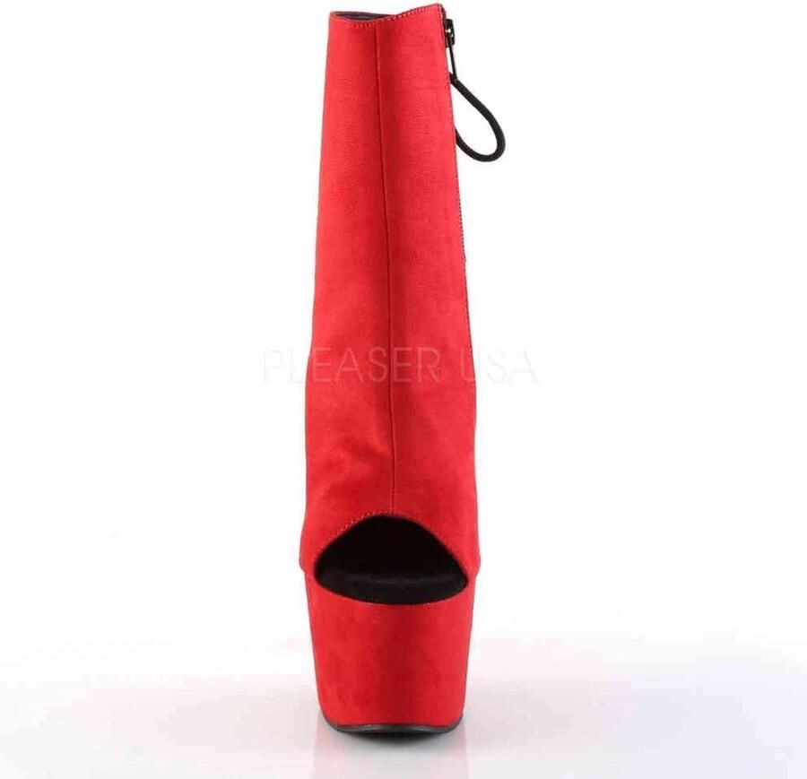 Pleaser Plateau Laarzen Paaldans schoenen 37 Shoes ADORE 1018FS Paaldans schoenen Rood - Foto 2
